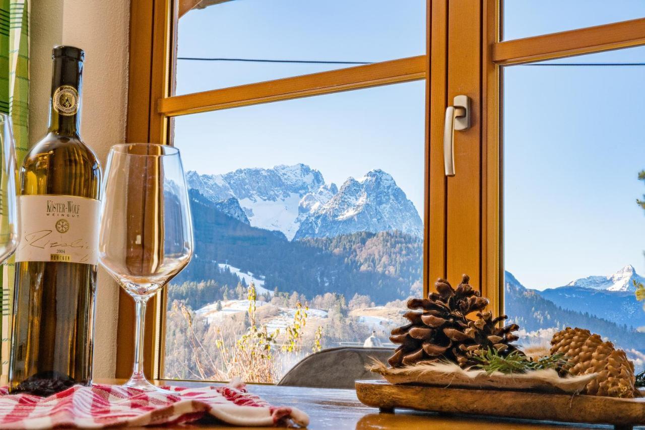 Zur Schoenen Aussicht Hotel Garni Garmisch-Partenkirchen Bagian luar foto