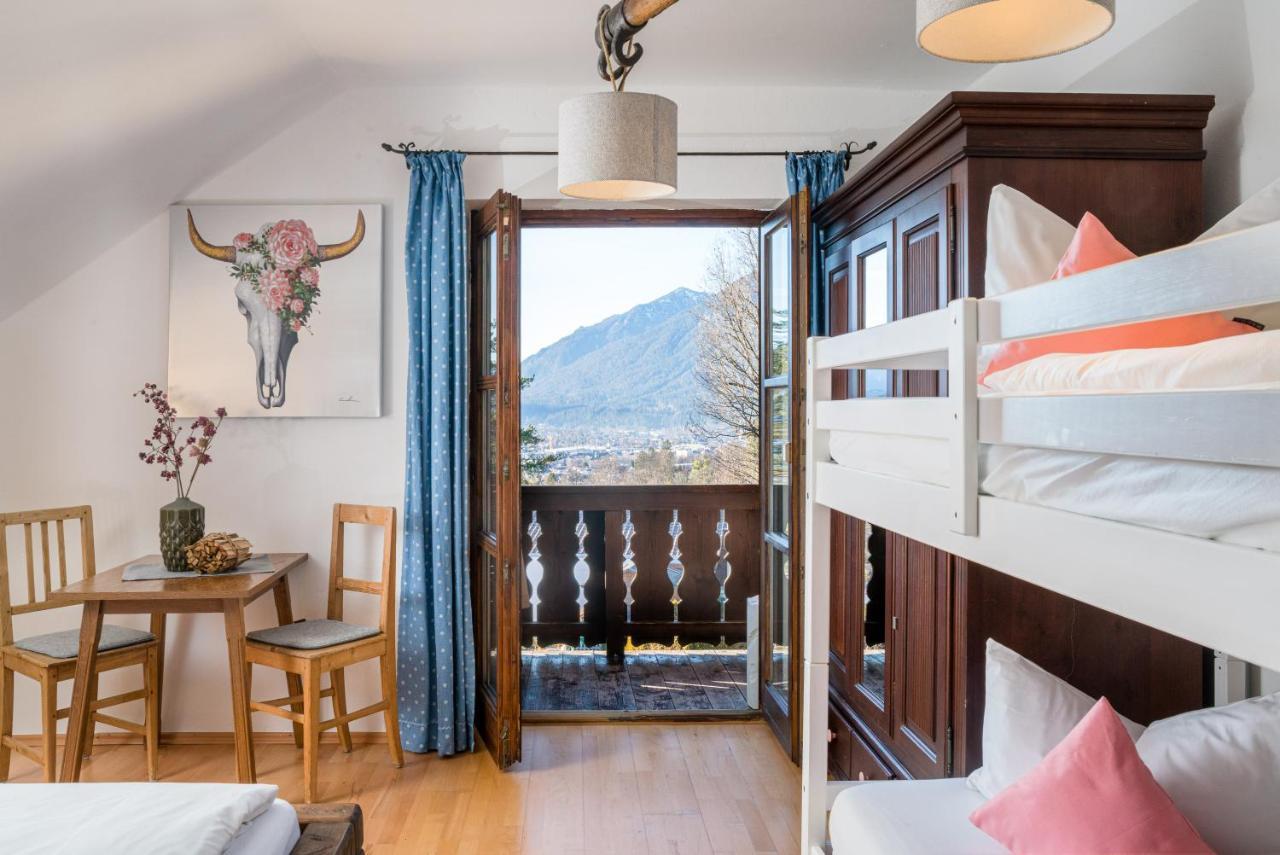 Zur Schoenen Aussicht Hotel Garni Garmisch-Partenkirchen Bagian luar foto